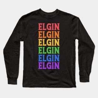 ELGIN COLORFUL PARK Long Sleeve T-Shirt